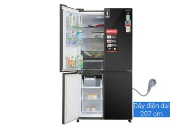 Tủ lạnh Sharp Inverter 572 lít Multi Door SJ-FXP640VG-BK