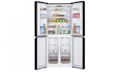 Tủ lạnh Sharp Inverter 401 lít Multi Door SJ-FXP480VG-BK