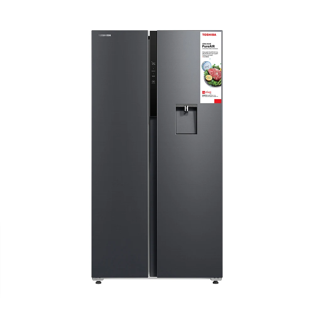 Tủ lạnh Toshiba Inverter 596 lít Side By Side GR-RS775WI-PMV(06)-MG
