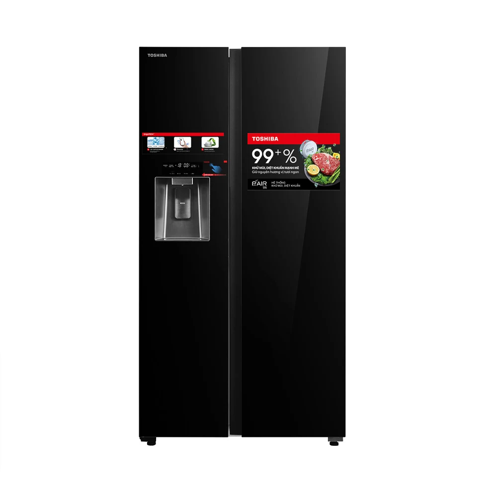 Tủ lạnh Toshiba Inverter 568 lít Side By Side GR-RS755WIA-PGV(22)-XK