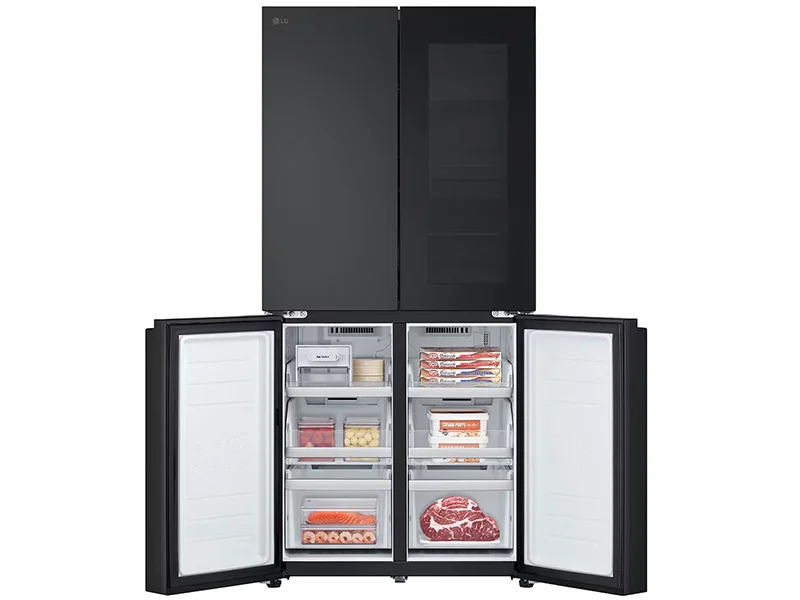 Tủ lạnh LG French Door InstaView 530L màu đen LFB53BLMI